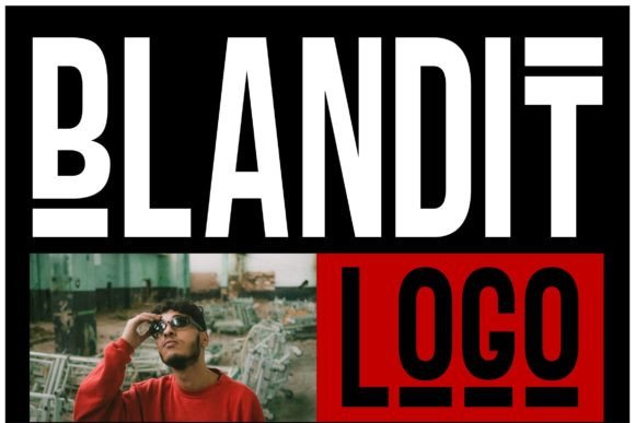 Blandit: A Bold Display Typeface for Polished Web Design