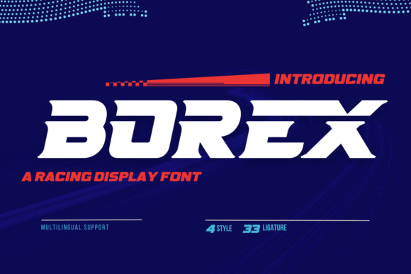 Borex Display Font for Bold Digital Branding