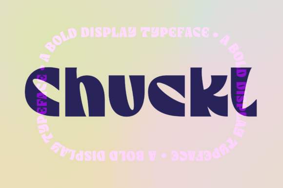 Chuckl: The Bold Display Font for Marketers and Creators