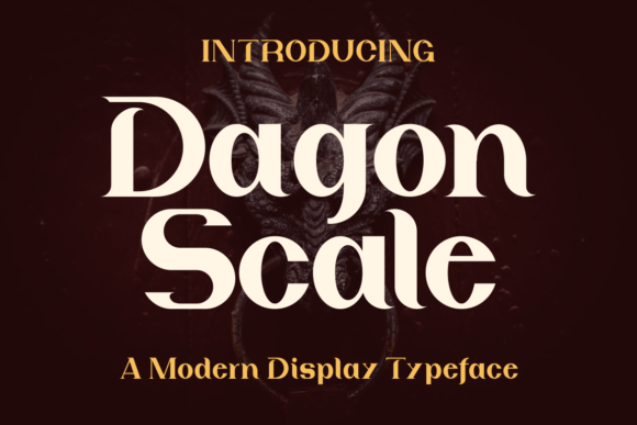 Dagon Scale: A Bold Display Font for Editorial Design