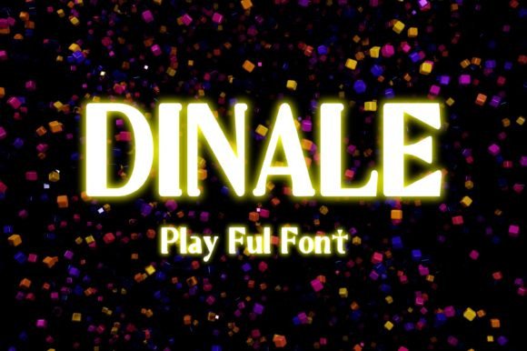 Dinale Display Font for Campaigns That Get Seen