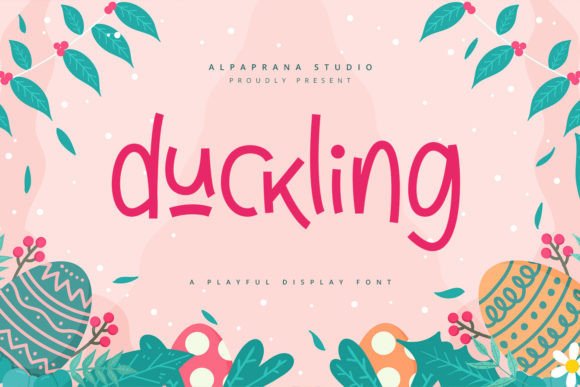 Duckling: A Playful Display Font for Lively Web Design