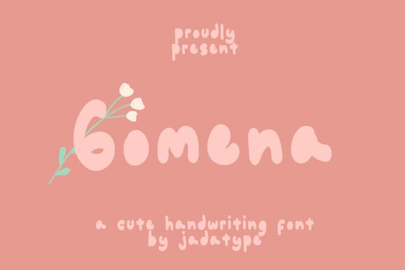 Gomena: A Fresh Handwritten Display Typeface for Branding