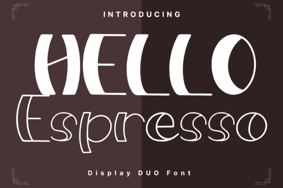 Hello Espresso Style: A Whimsical Handwritten Font for Makers