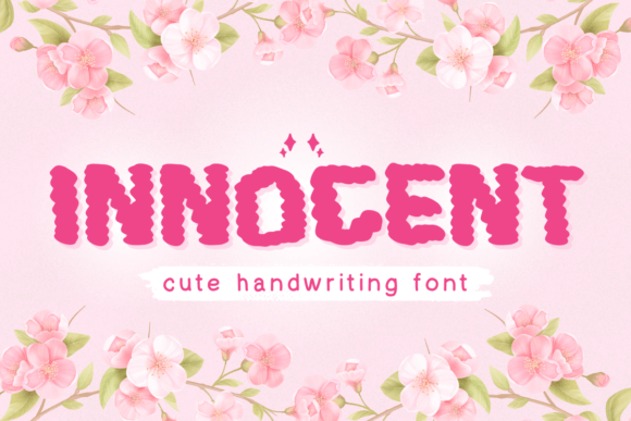 Innocent Display Font: Sweet Typography for Marketing Visuals