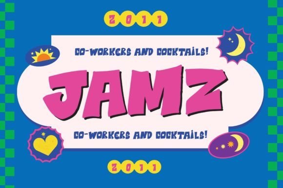 Jamz: A Hand-Painted Typeface with Editorial Warmth
