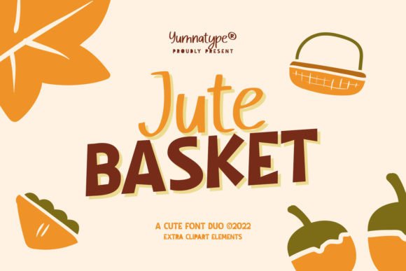 Jute Basket: The Display Font That Elevates Marketing Visuals