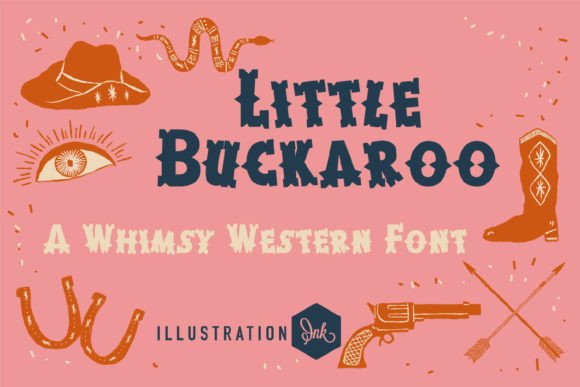 Little Buckaroo: A Bold Display Font That Commands Attention