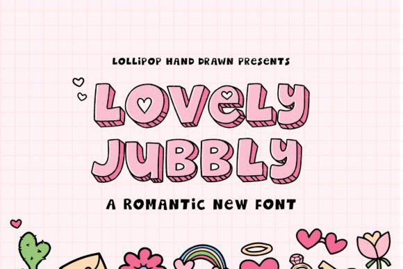Lovely Jubbly: A Playful Display Typeface for Editorial Charm