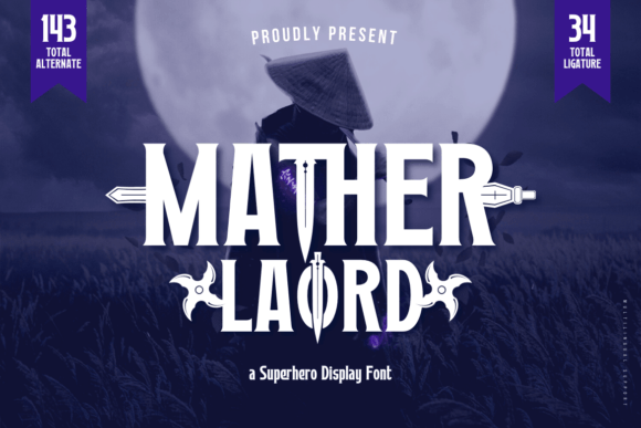 Mather Laord: A Heroic Font for Bold Digital Campaigns