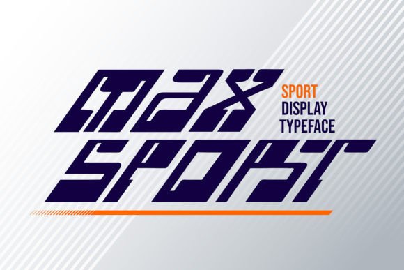Max Sport Font: Editorial Design with a Sporty Edge
