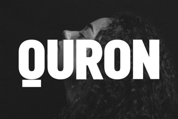 Quron Font: A Maker's Typeface for Bold Product Design
