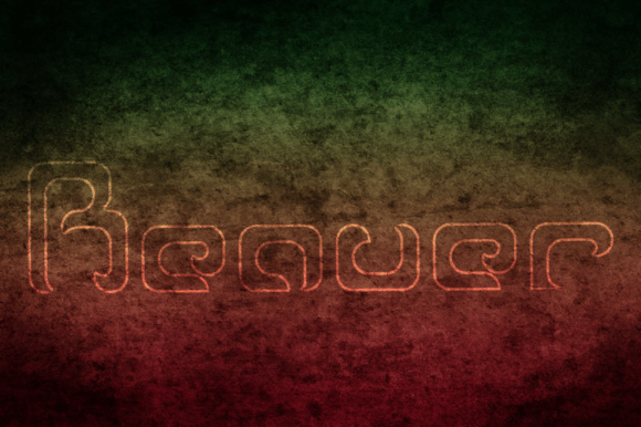 Reaver Eroded: A Horror Display Font for Makers