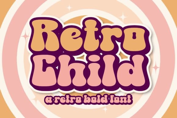 Retro Child: A Funky Display Font With Real Soul