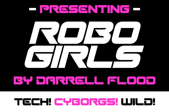 Robo Girls Font: A Sharp Sci-Fi Typeface for Digital Design