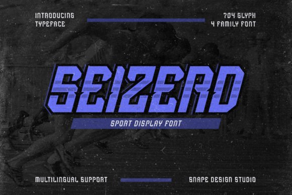 Seizerd: A Bold Display Font for Confident Branding
