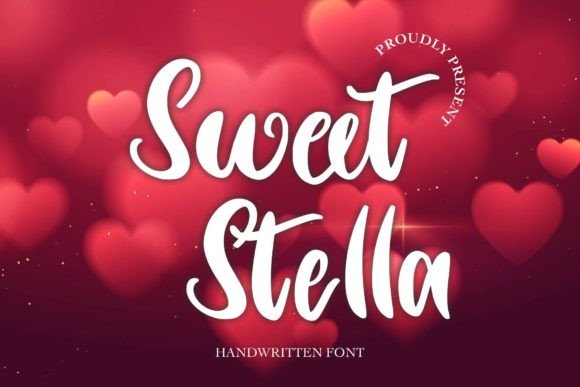 Sweet Stella: An Elegant Display Typeface for Web Creators